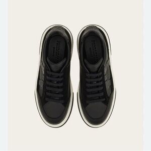 Men's Black Sneakers Ferragamo sz 13